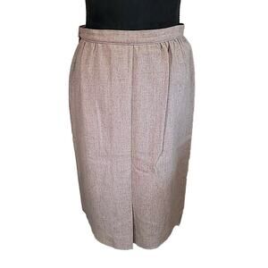 Pendelton Preppy Clueless Vintage 80's Wool Pencil Skirt Women's Size 12 Petite